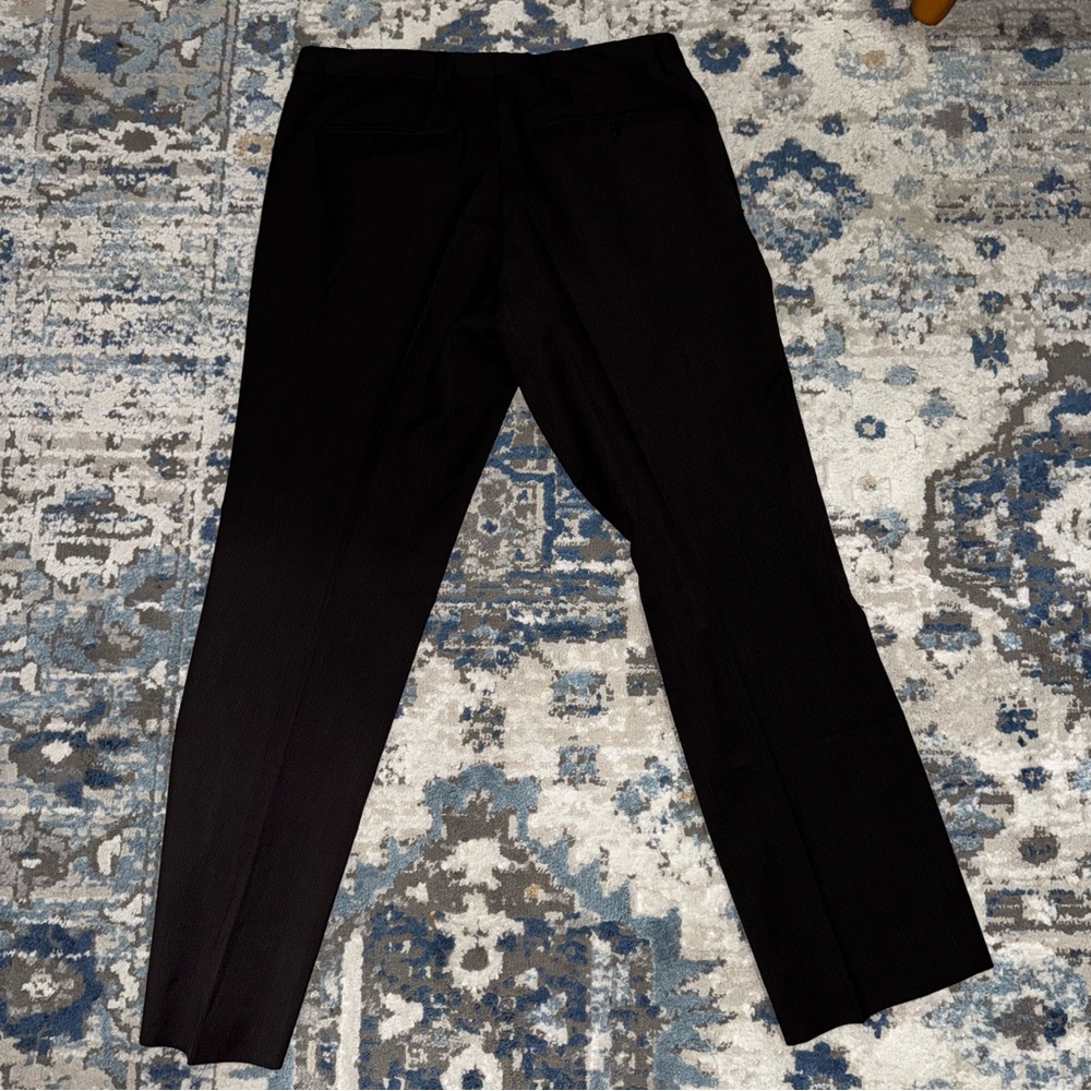 Burberry Men's Black Dress Pants - Picture 6 of 7